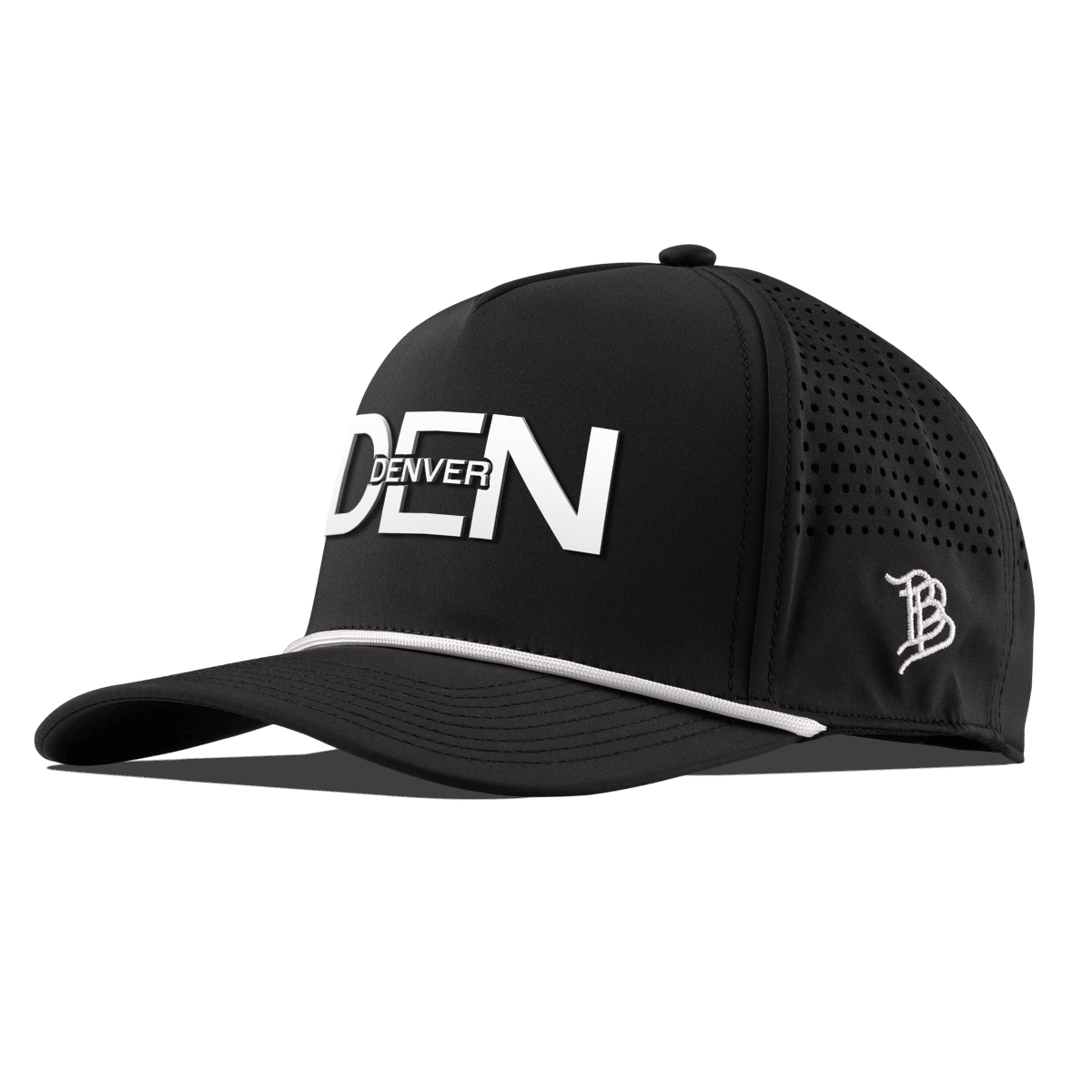 City Block Denver Curved 5 Panel Rope Black