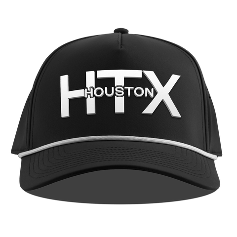 City Block Houston (HTX) Curved 5 Panel Rope Black
