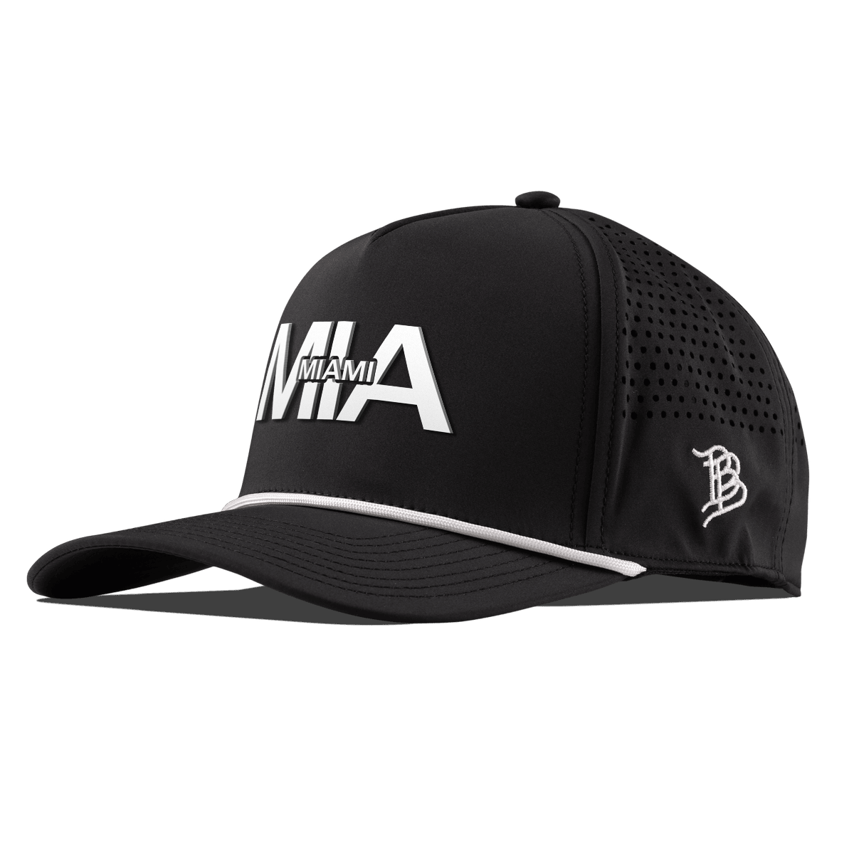 City Block Miami Curved 5 Panel Rope Black