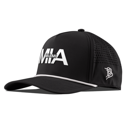 City Block Miami Curved 5 Panel Rope Black
