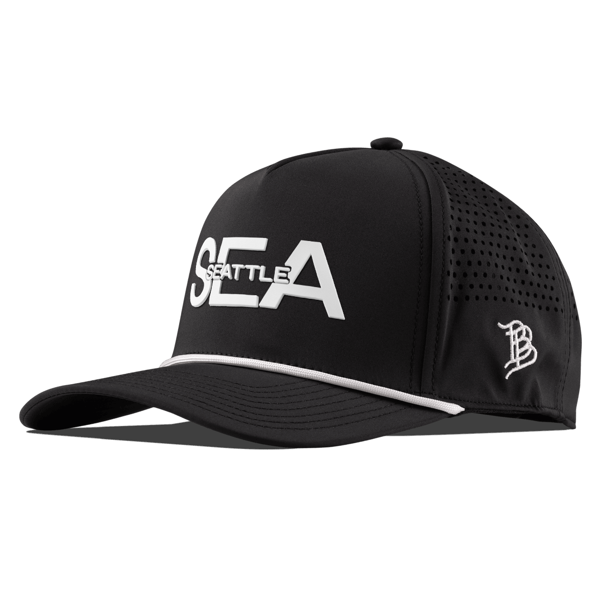 City Block Seattle Curved 5 Panel Rope Black