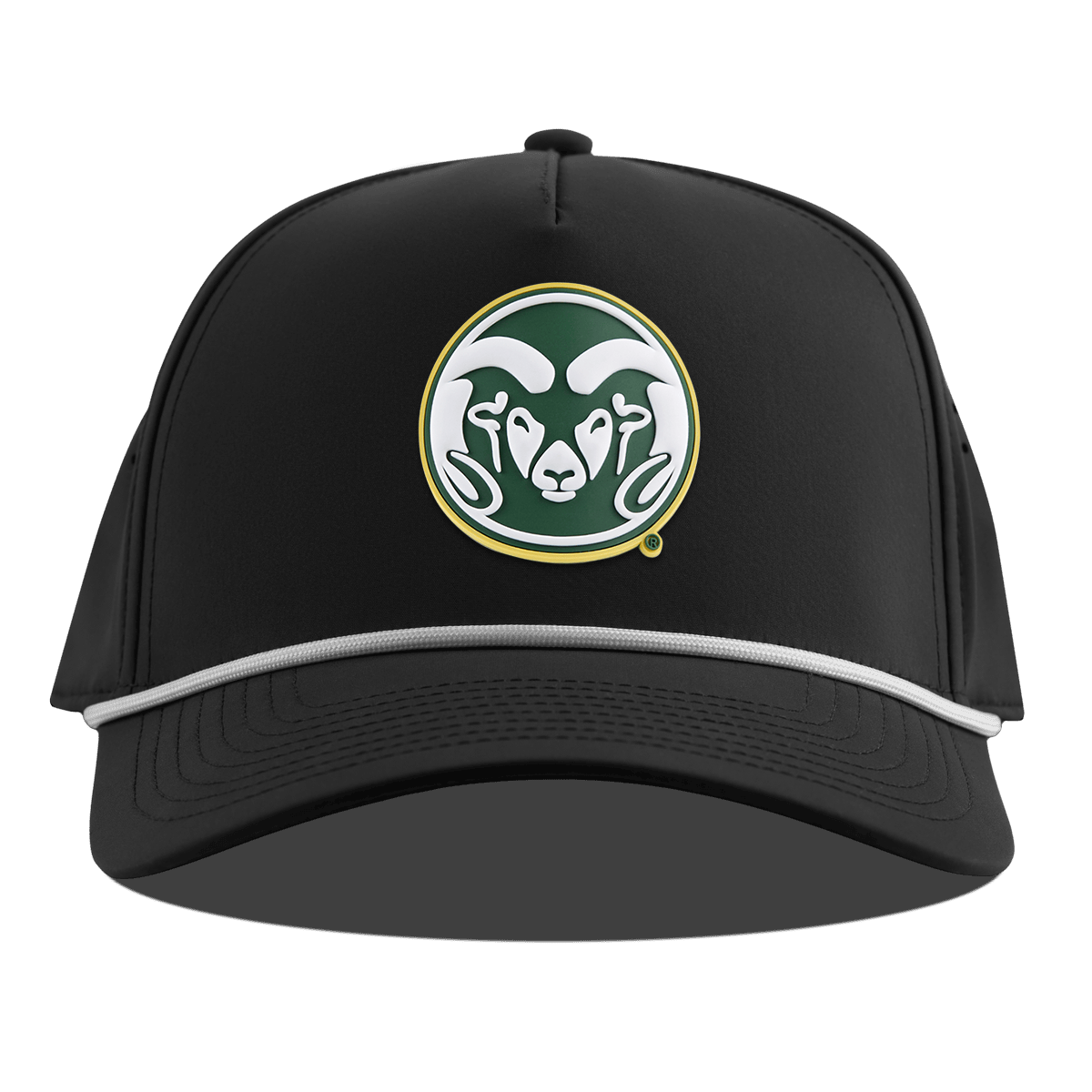 Colorado State University "Colorado State Team Logo" Curved 5 Panel Rope Black