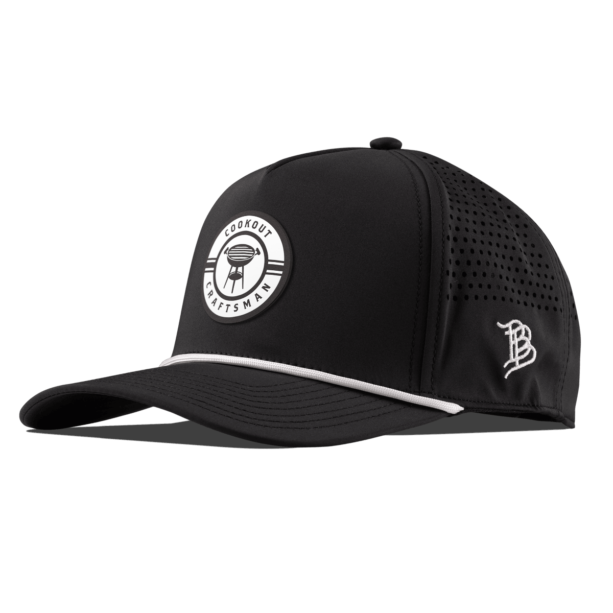 Cookout Craftsman Curved 5 Panel Rope Black 