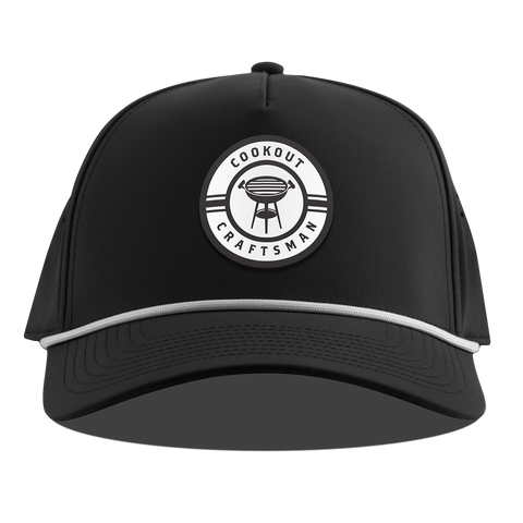 Cookout Craftsman Curved 5 Panel Rope Black 