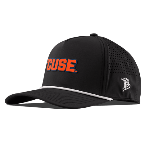 Syracuse University "Cuse Block" Curved 5 Panel Rope Black