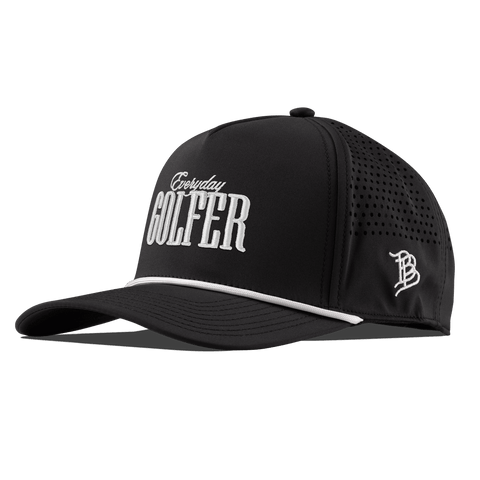 Everyday Golfer Curved 5 Panel Rope Black