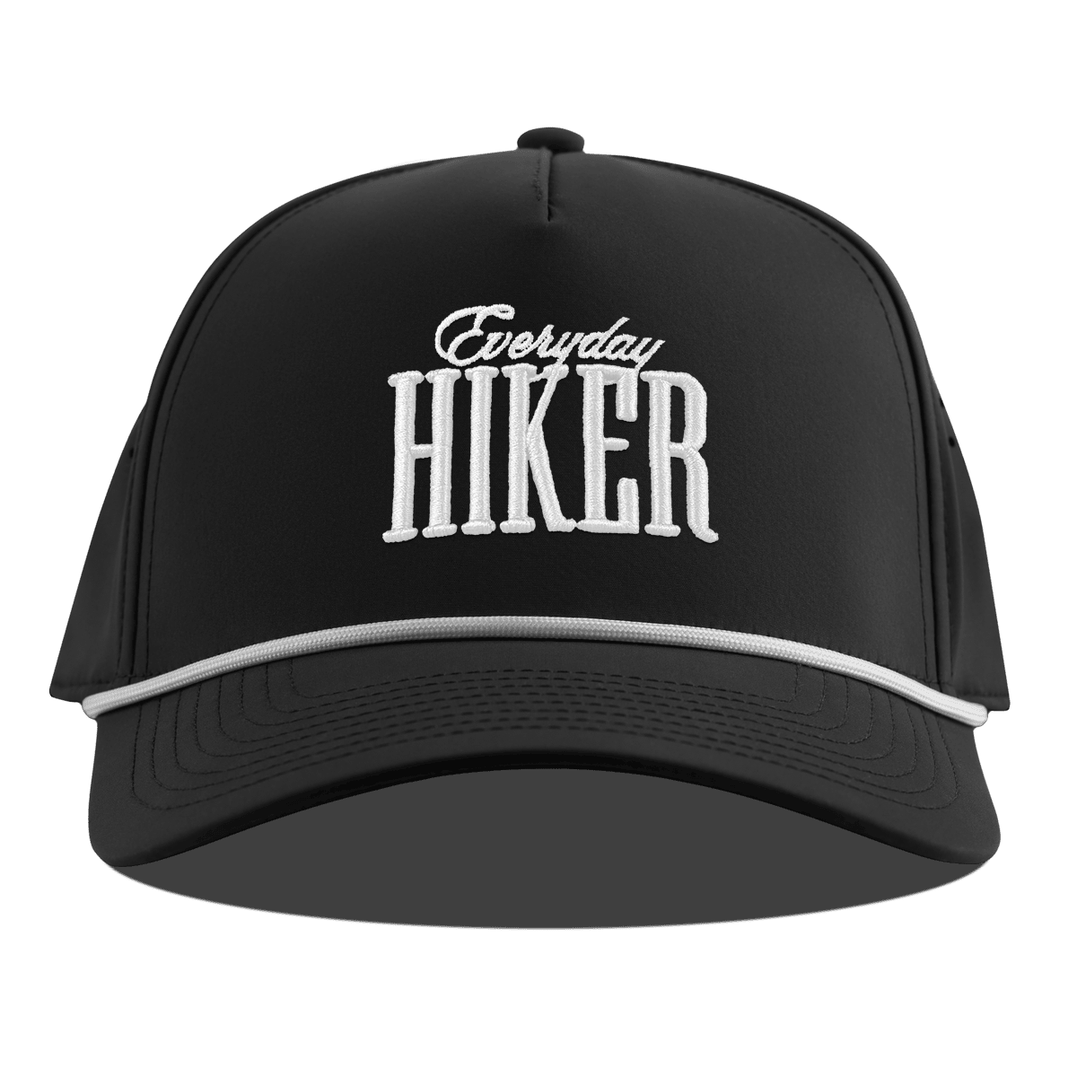 Everyday Hiker Curved 5 Panel Rope Black