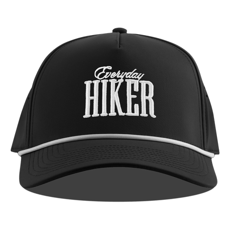 Everyday Hiker Curved 5 Panel Rope Black