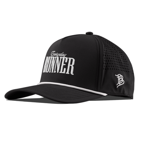 Everyday Runner Curved 5 Panel Rope Black