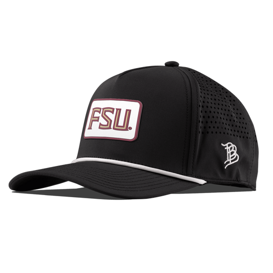 Florida State University "FSU Badge" Curved 5 Panel Rope Black