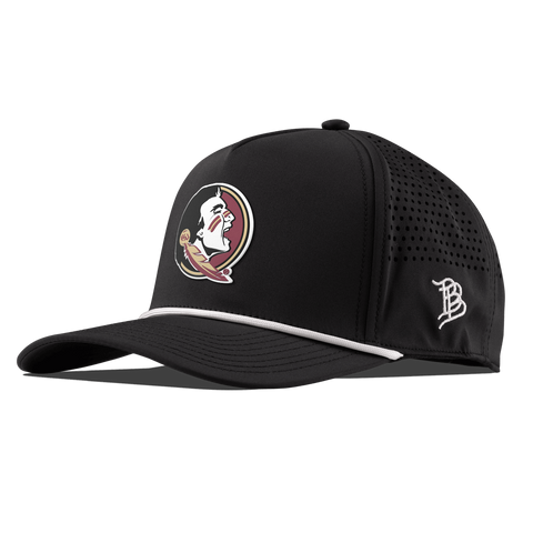 Florida State University "FSU Team Logo" Curved 5 Panel Rope Black