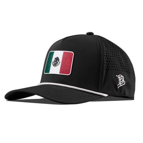 Fiesta Flag Curved 5 Panel Rope Black