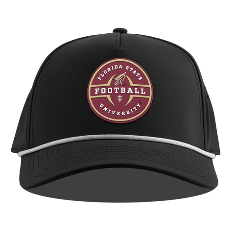 Florida State University "Florida State Football Legacy" Curved 5 Panel Rope Black