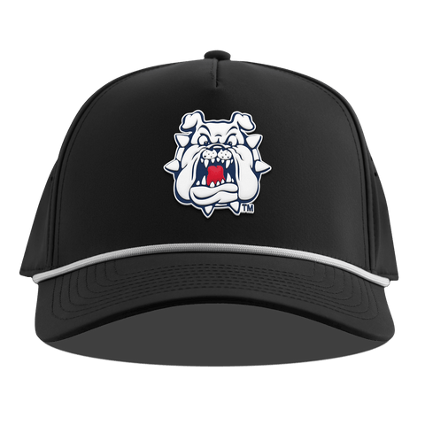 Fresno State University "Fresno State Bulldogs" Curved 5 Panel Rope Black
