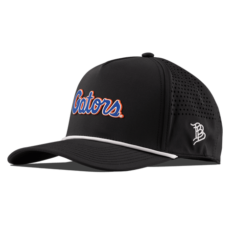University of Florida "Gator Script" Curved 5 Panel Rope Black