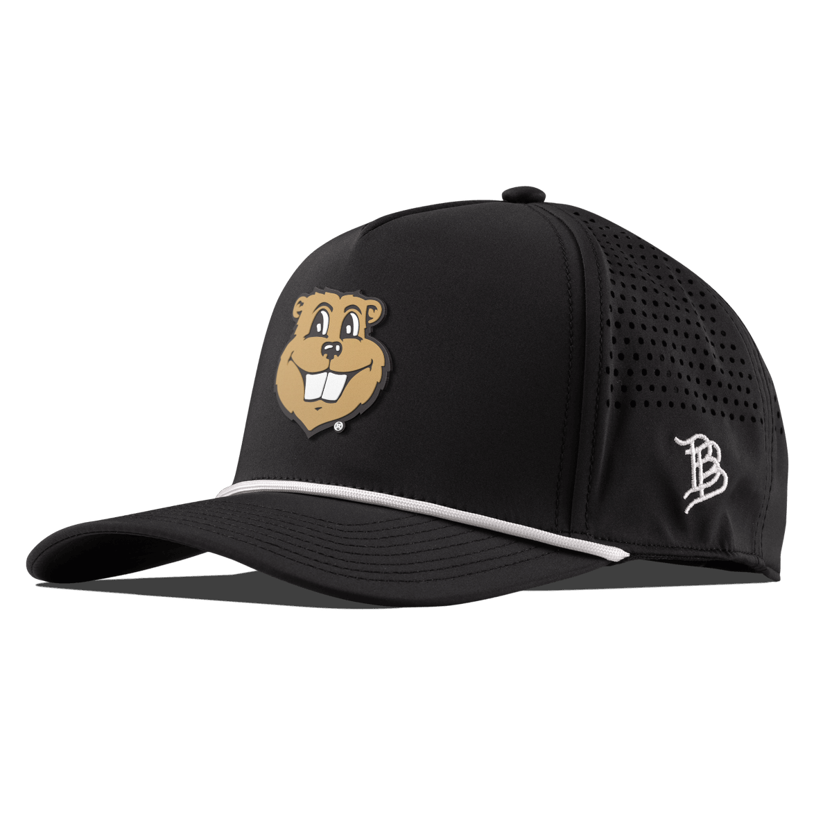 University of Minnesota "Goldy Gopher" Curved 5 Panel Rope Black