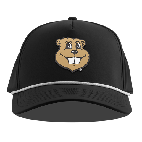 University of Minnesota "Goldy Gopher" Curved 5 Panel Rope Black