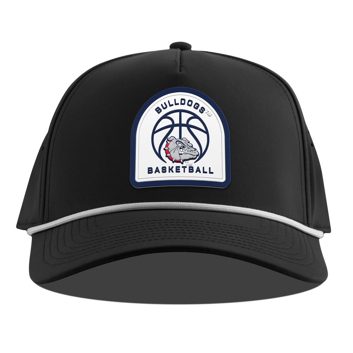 Gonzaga University "Gonzaga Basketball" Curved 5 Panel Rope Black