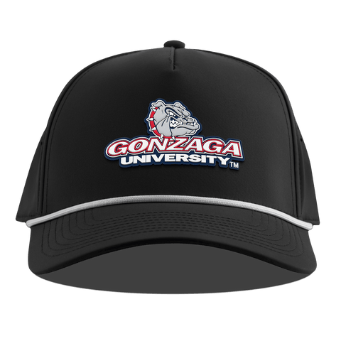 Gonzaga University "Gonzaga Team Logo" Curved 5 Panel Rope Black