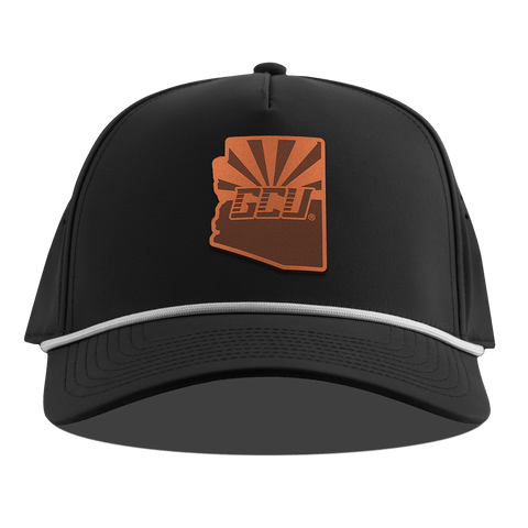 Grand Canyon University "Grand Canyon State" Curved 5 Panel Rope Black