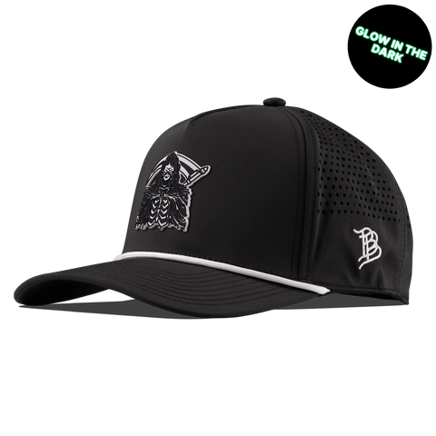 Grim Reaper Glow Curved 5 Panel Rope Black