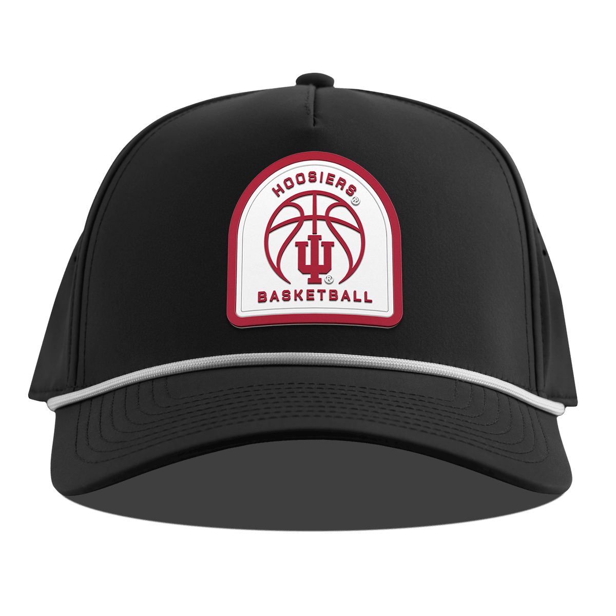 Indiana University "Indiana Basketball" Curved 5 Panel Rope Black