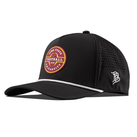Iowa State University "Iowa State Football Legacy" Curved 5 Panel Rope Black