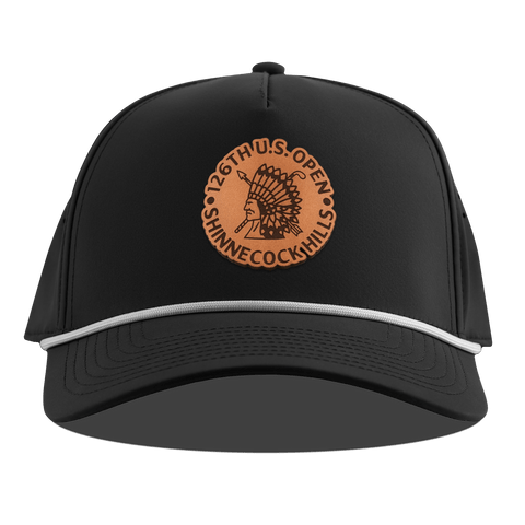 2026 U.S. Open Emblem Curved 5 Panel Rope Black