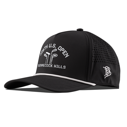 2026 U.S. Open Threaded Curved 5 Panel Rope Black