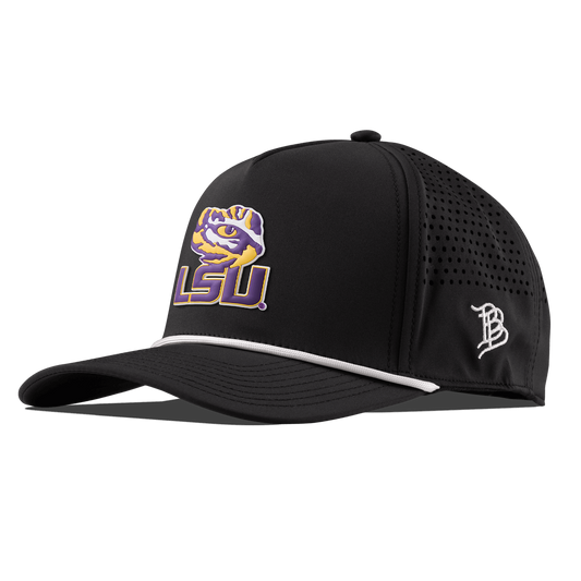 Louisiana State University "LSU Tiger Eye" Curved 5 Panel Rope Black