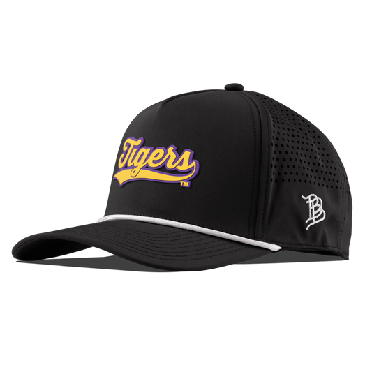 Louisiana State University "LSU Tigers Script" Curved 5 Panel Rope Black