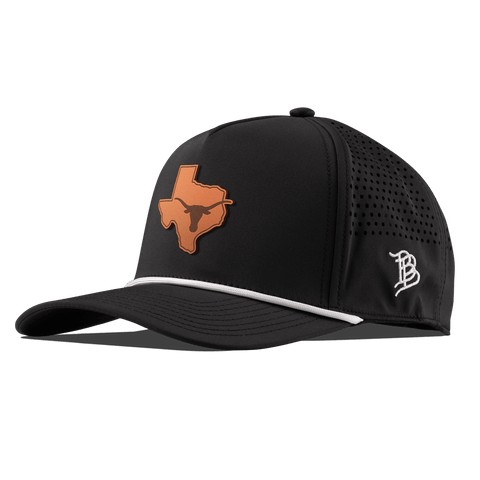 University of Texas "Longhorn State Outline" Curved 5 Panel Rope Black