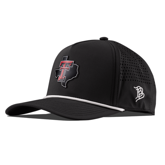 Texas Tech University "Lubbock Local" Curved 5 Panel Rope Black
