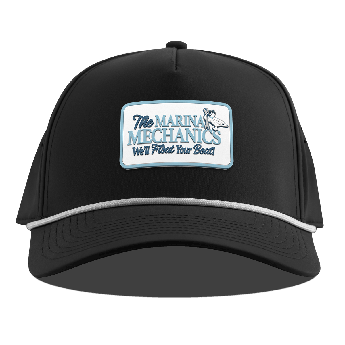 Marina Mechanics Curved 5 Panel Rope Black