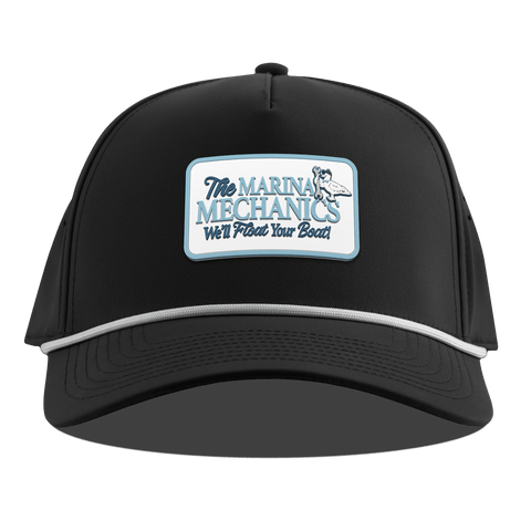 Marina Mechanics Curved 5 Panel Rope Black