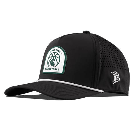 Michigan State University "Michigan State Basketball" Curved 5 Panel Rope Black