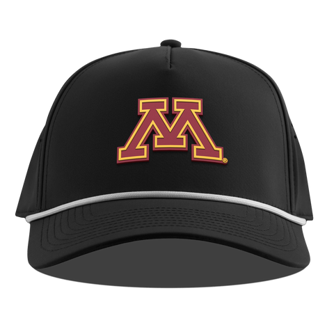 University of Minnesota "Minnesota Team Logo" Curved 5 Panel Rope Black