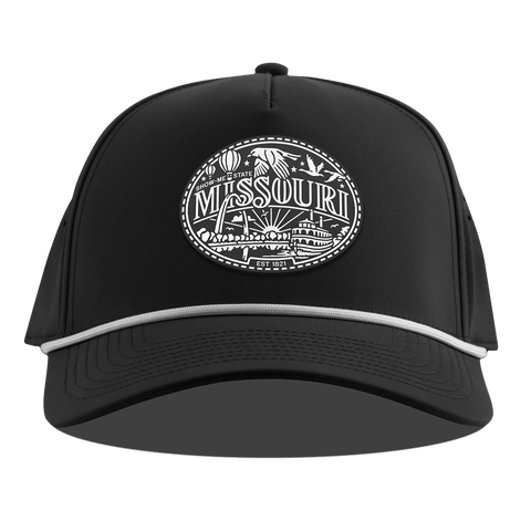 Missouri Traveler Curved 5 Panel Rope Black