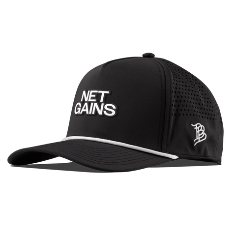Net Gains Curved 5 Panel Rope Black