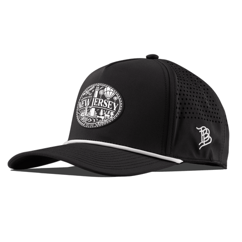 New Jersey Traveler Curved 5 Panel Rope Black