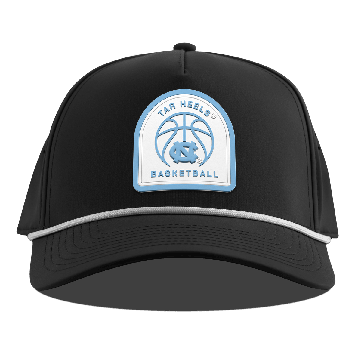 University of North Carolina "North Carolina Basketball" Curved 5 panel Rope Black
