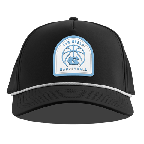 University of North Carolina "North Carolina Basketball" Curved 5 panel Rope Black