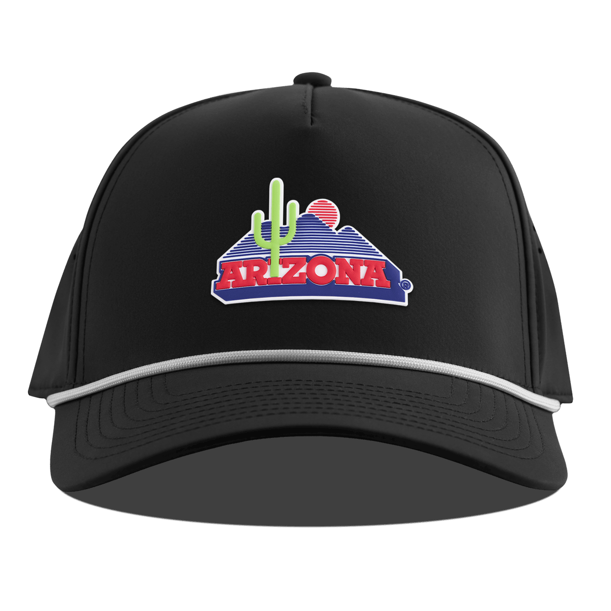University of Arizona "OG Arizona" Curved 5 Panel Rope Black