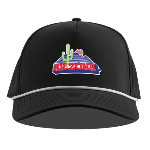 University of Arizona "OG Arizona" Curved 5 Panel Rope Black