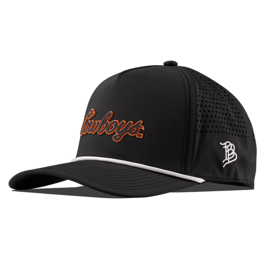 Oklahoma State University "Oklahoma State Cowboys" Curved 5 Panel Rope Black