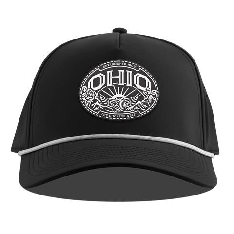 Ohio Traveler Curved 5 Panel Rope Black