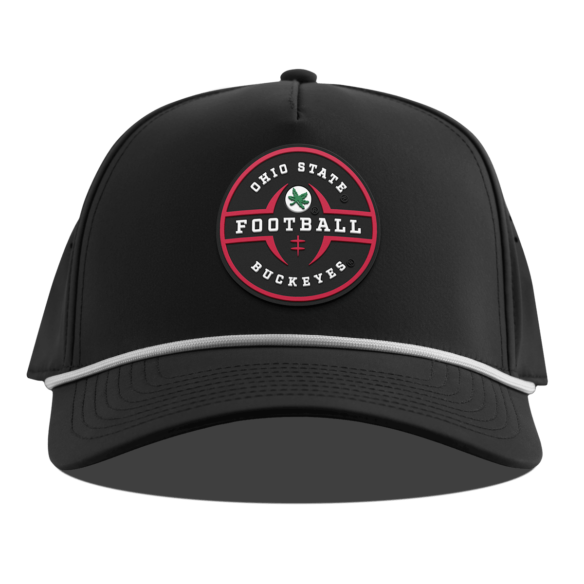 Ohio State University "Ohio State Football Legacy" Curved 5 Panel Rope Black
