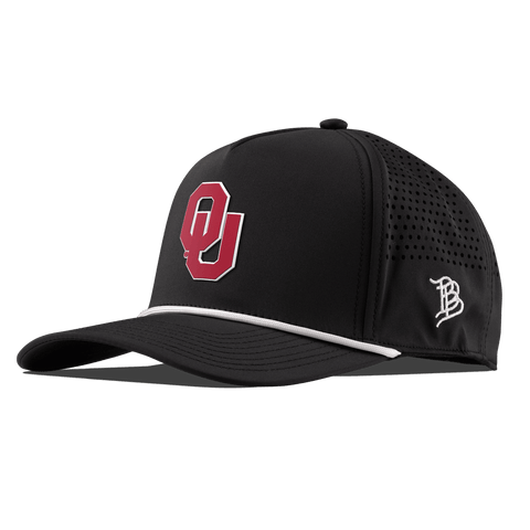 University of Oklahoma "Oklahoma Team Logo" Curved 5 Panel Rope Black