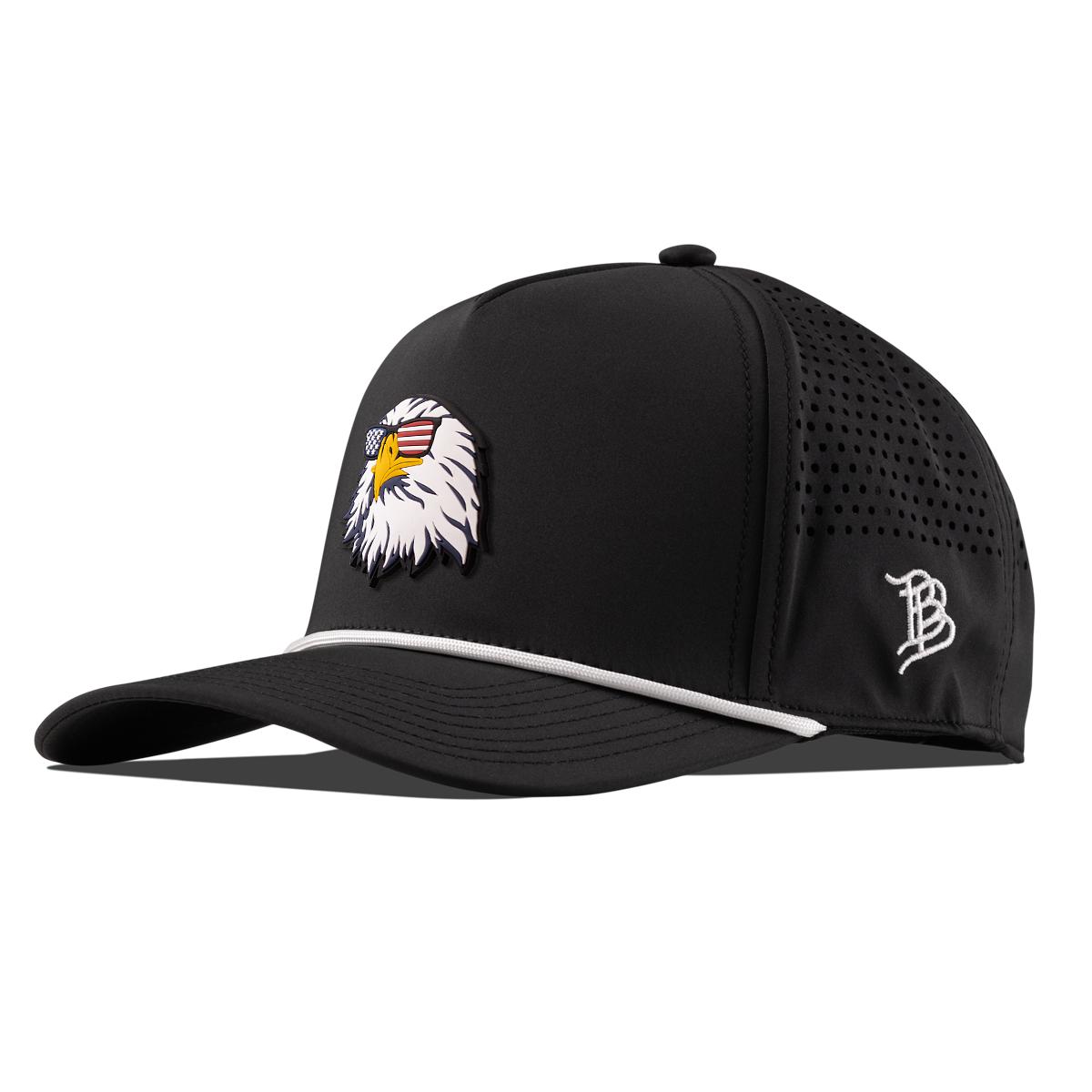 Party Eagle PVC Curved 5 Panel Rope Black