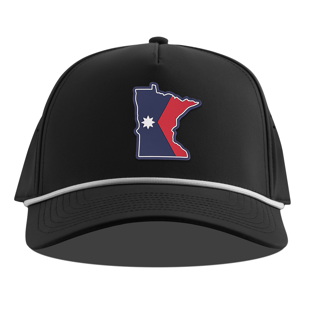 Minnesota Patriot Series Curved 5 Panel Rope Black